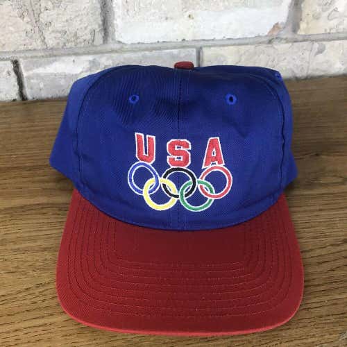 USA OLYMPIC OLYMPICS 1996 DREAM TEAM JORDAN 90s HAT CAP VINTAGE SNAPBACK ATLANTA