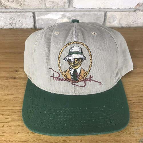 Vintage 80s Panama Jack Snapback Hat Cap USA Made Script Rare Unique Hipster Vtg