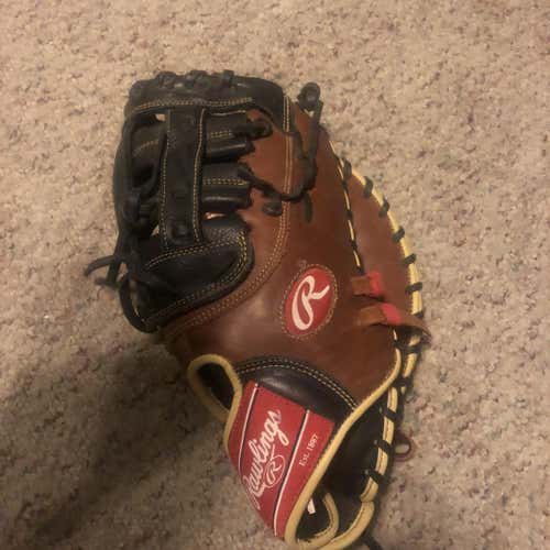 Brown Rawlings First Base Mitt Sandlot Series 12.5"