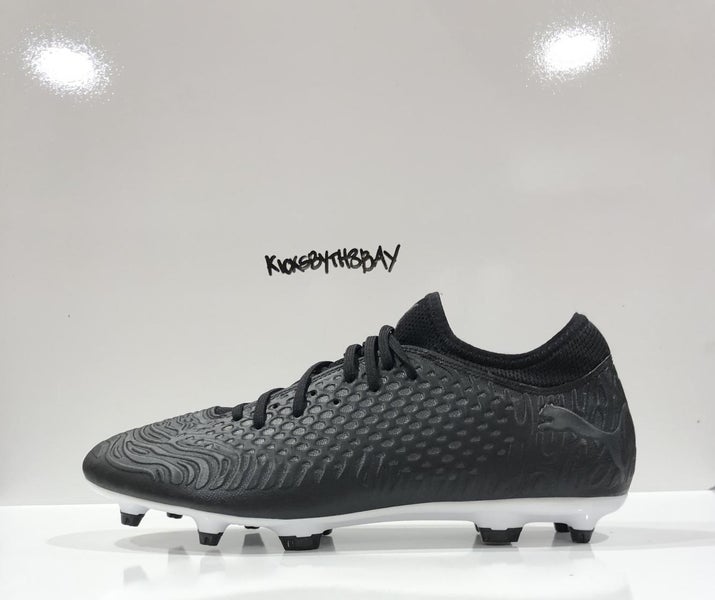 Puma Future 19.4 FG/AG Soccer Cleats Black White 105545 02 Men's size 11.5