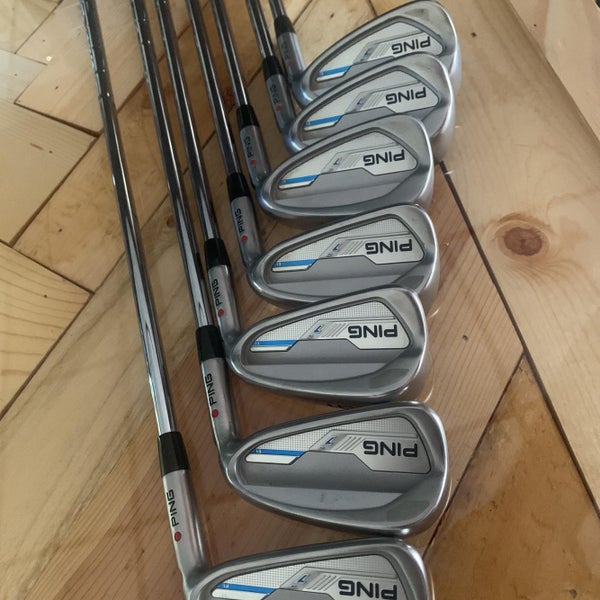 Used Right Handed i-e1 Stiff Flex Steel Shaft Iron Set