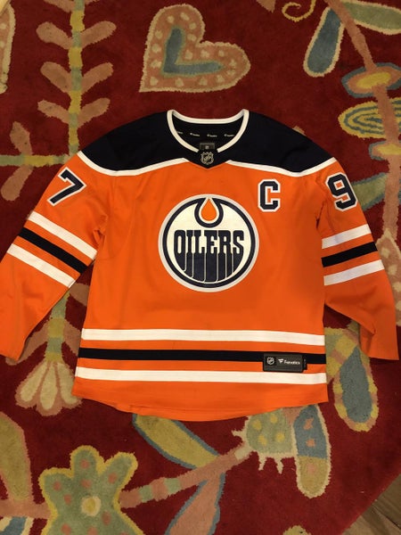 Authentic Fanatics Connor McDavid Oilers Jersey Size Adult Large