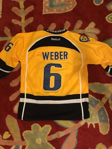 New Adult Medium Shea Weber Nashville Predators Jersey #6