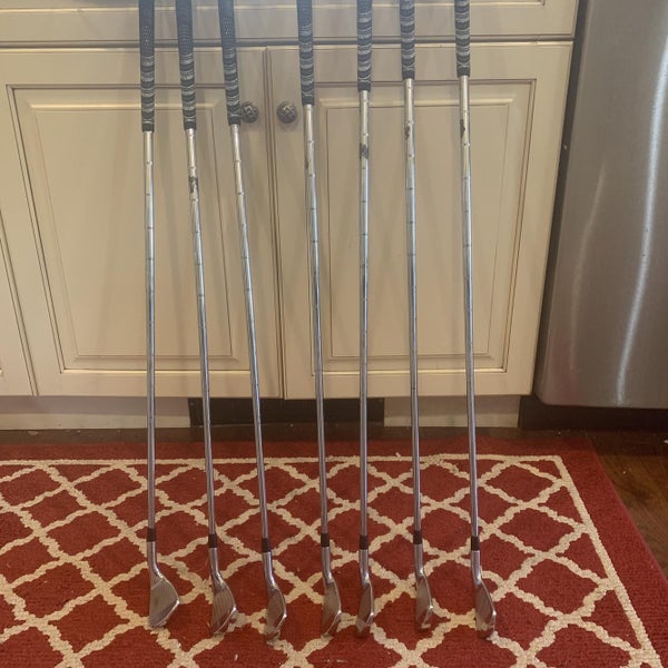Used Left Hand CB 716 Stiff Flex Steel Shaft Iron Set