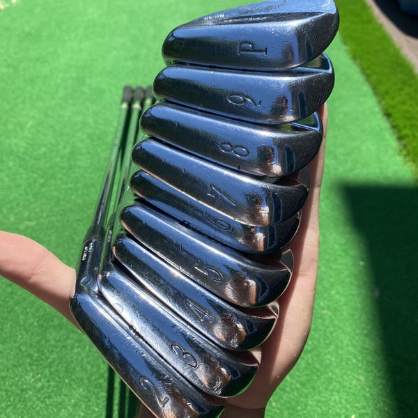 Used Right Handed Mizuno MP33 Stiff Flex Steel Shaft 2-Pw Iron Set