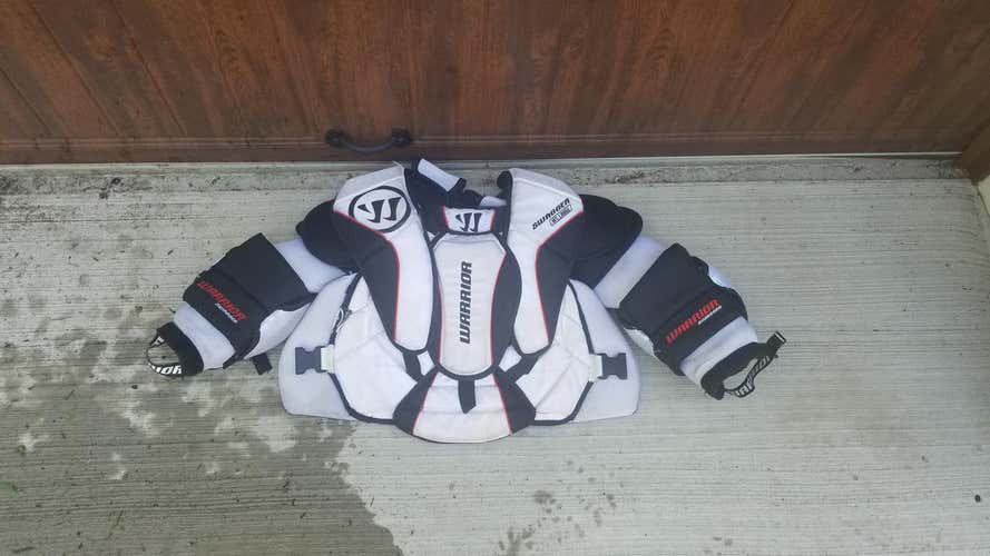 Intermediate Used Large Warrior Swagger Goalie Chest Protector