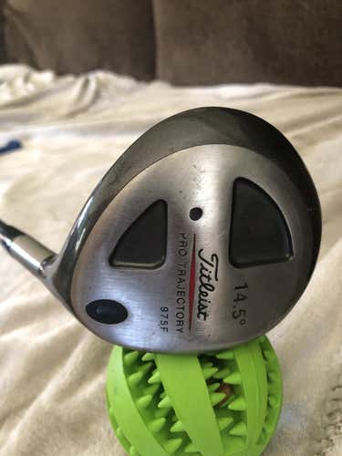 Used Titleist Right Handed 975F Fairway Wood 14.5 degree with cover