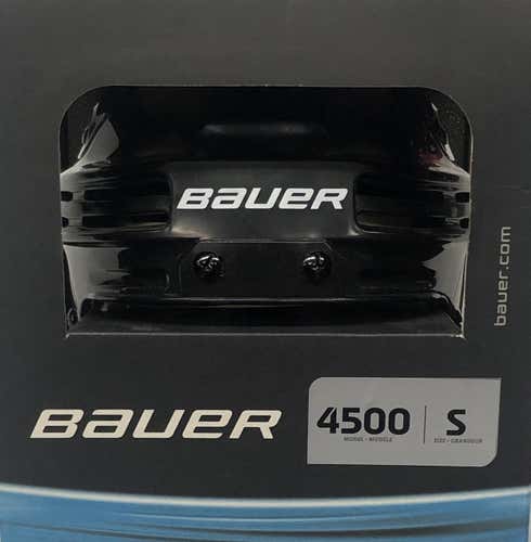 BAUER 4500 HOCKEY HELMET BLACK SMALL NEW (6519)