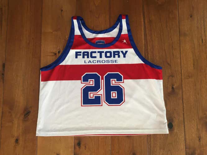 Factory Lacrosse Reversible Baltimore Bullets Themed Jersey