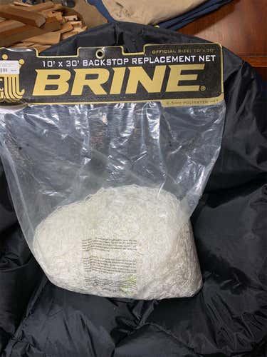 New Brine 10’x30’ BACKSTOP REPLACEMENT NET