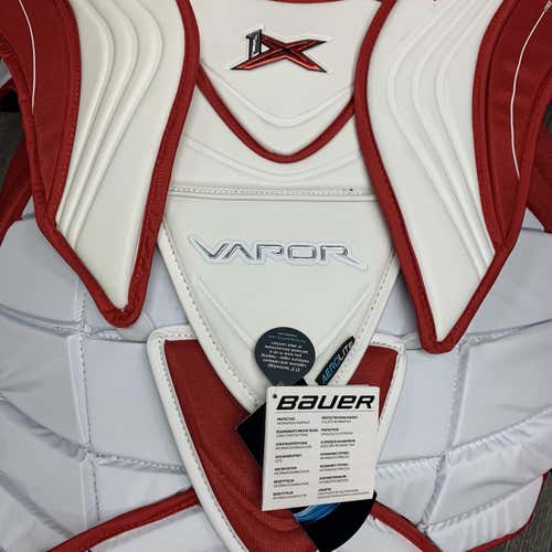 New XL Bauer Vapor 1X Goalie Chest and Arm Protector  Goalie Chest Protector