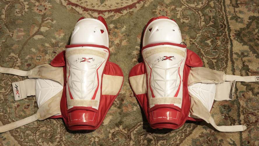 Used Senior Bauer Vapor APX2 Shin Pads