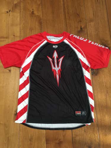 ProAthletics Black PV Lacrosse Shooting Shirt