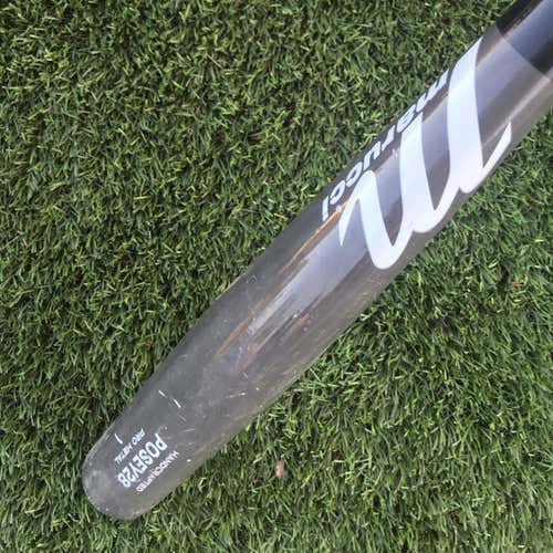 Used BBCOR Certified Alloy Posey 28 Pro Metal (-3) 30 oz 33" Bat