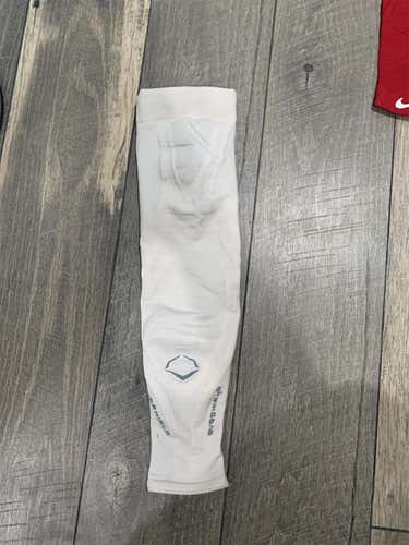 Evoshield White DNA Compression Baseball Arm Sleeve Size L/XL
