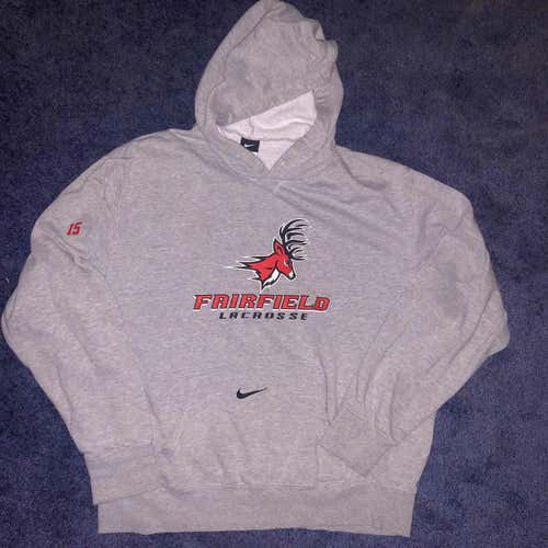 Fairfield University Lacrosse #15 Nike Sweatshirt