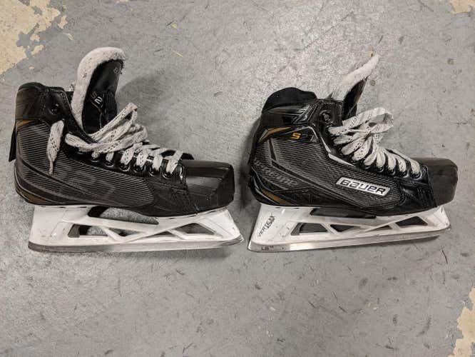 Bauer Supreme S27 Hockey Goalie Skates Senior Size 7.5