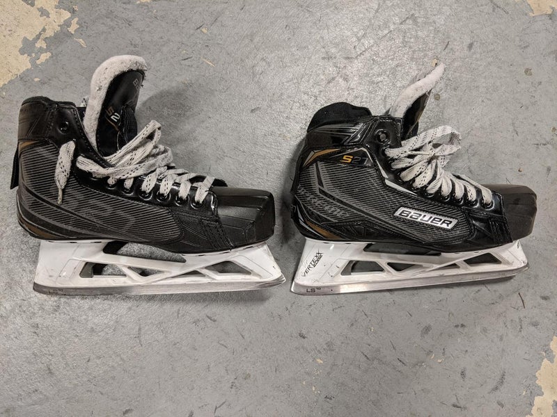 Bauer Supreme S27 Hockey Goalie Skates Senior Size 7.5