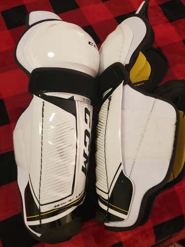 New Senior CCM AS1 Tacks Shin Pads 15"