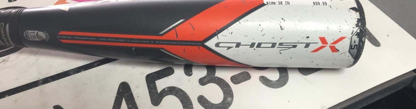 Easton Ghost X(-5) 30" 2 3/4" Barrel USSSA Certified Bat