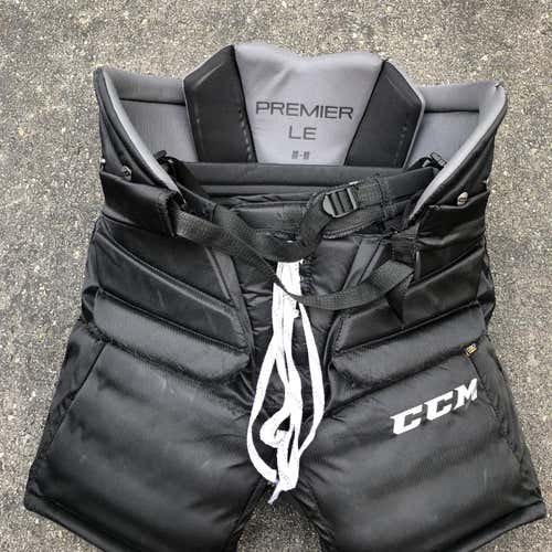 Black Used Medium CCM Premier Pro  Hockey Goalie Pants
