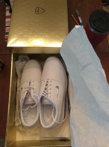 White Men's Size Men's 10.5 (W 11.5) Nike Golf Shoes