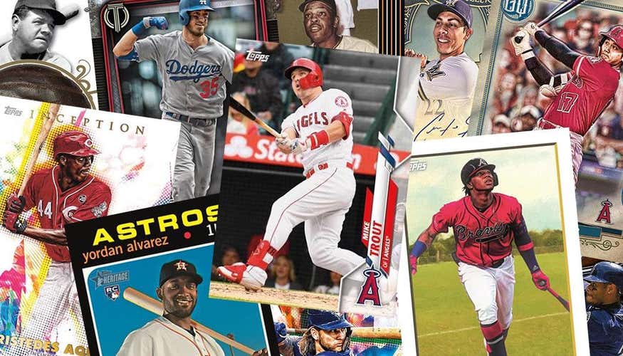 100 Random baseball Cards