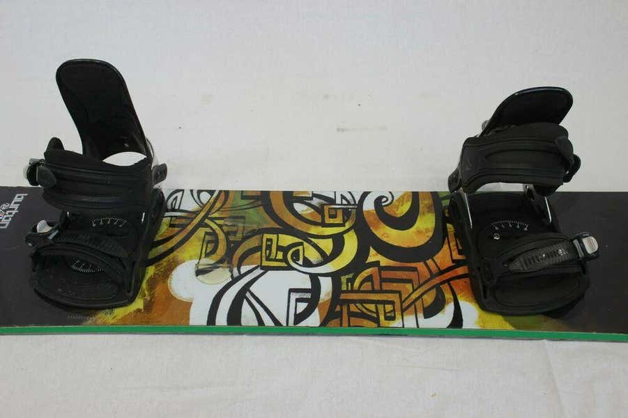 burton air 65 snowboard Burton Air65 Snowboard 162 Cm with Bindings | SidelineSwap