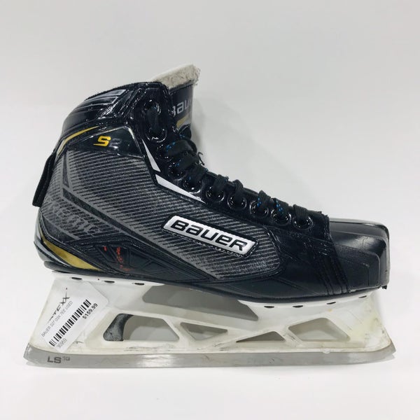 Used Bauer Supreme S27 Extra Wide Width Size 7 Goalie Skates
