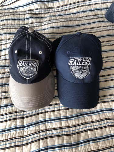 Worcester Railers Hats 2 Pack