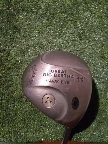 Callaway Great Big Bertha Hawkeye 11* Driver Regular Graphite shaft