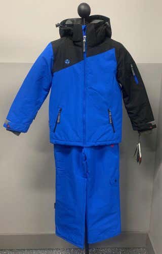 BOYS TURBINE WINTER SKI/SNOWBOARD JACKET AND PANTS (NORWEGIAN BLUE) MEDIUM 10-12