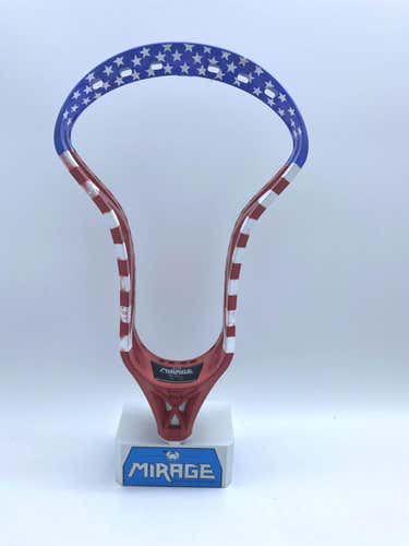 New Attack & Midfield ECD Lacrosse Unstrung Mirage Head- Stars & Stripes