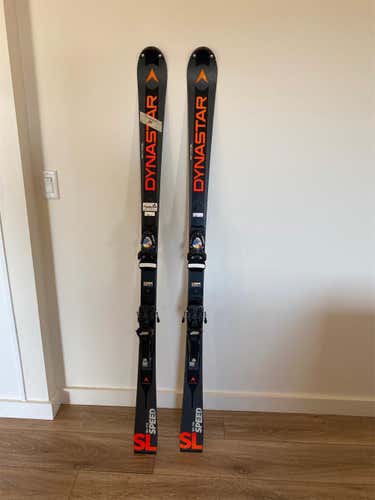 Used 2019 165 Cm Dynastar Speed WC FIS SL Without Bindings Skis