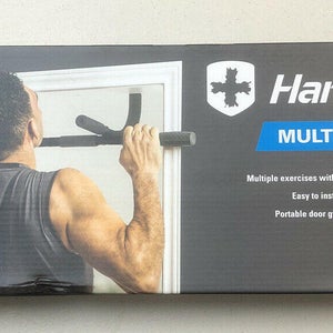 New Harbinger Multi-Gym Sport Pull-Up Chin-Up Bar Door Frame Home Workout