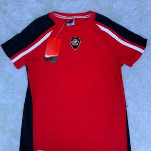 Team Canada Red New Adult Women Small Nike Short Sleeve Shirt