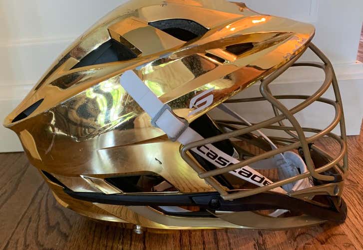 Notre Dame Team Issued Gold S Helmet
