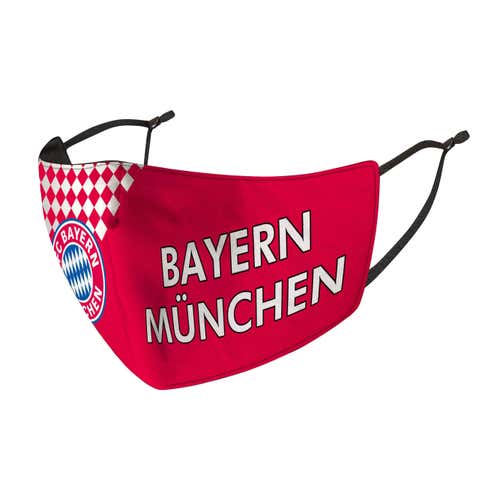 FC Bayern Munich Cotton Face Mask Washable, Adjustable Straps