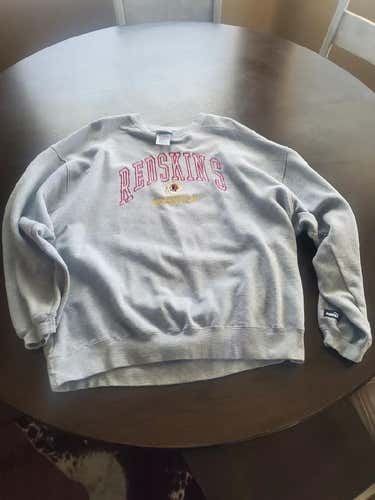 Puma Vintage Washington Redskins Gray Adult XL Sweatshirt