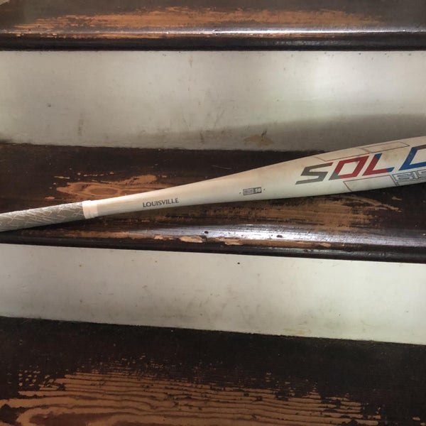 Used BBCOR Certified Louisville Slugger Solo 619 (-3) 30 oz 33" Bat