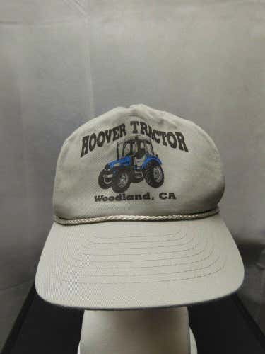 Vintage Hoover Tractor Snapback Hat Woodland, CA