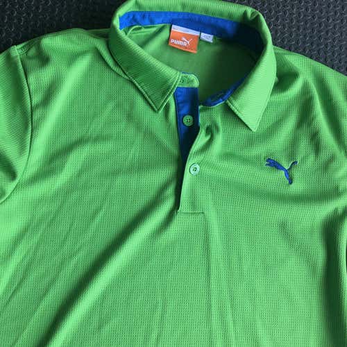 Electric Line Green Men's Small Medium Puma Shirt