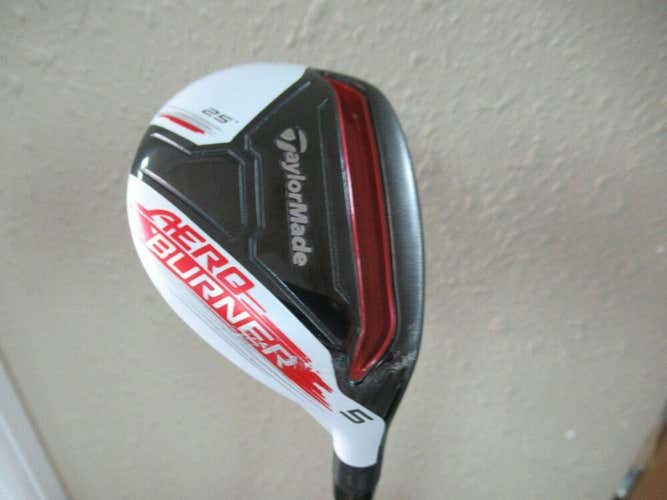 TAYLORMADE AERO BURNER HYBRID # 5 25* FACTORY 70g SENIOR FLEX GRAPHITE HC