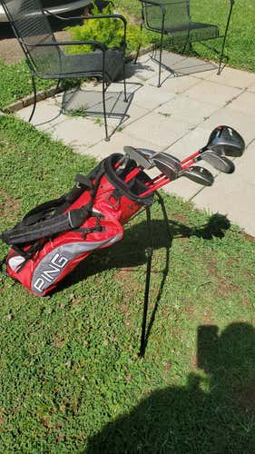 Used Junior Ping Right Handed Moxie Clubs (Full Set) Regular Flex 8 Pieces