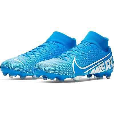 Blue Men's Molded Cleats Nike Mercurial Superfly Cleats