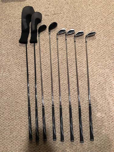 Used Left Hand Regular Flex 8 Pieces Clubs (Full Set)