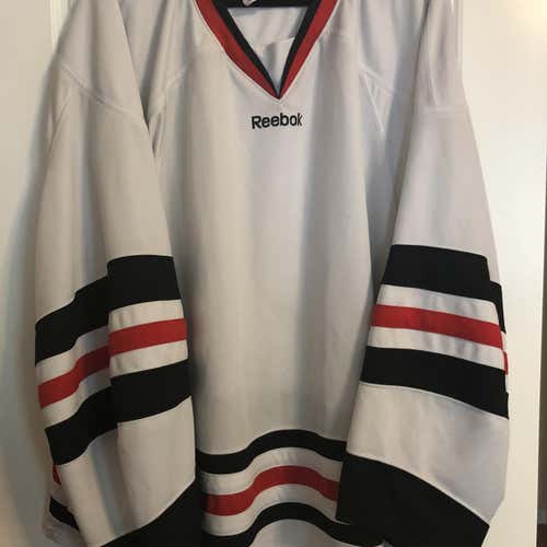 White/Red/Black GC Reebok Practice Jersey
