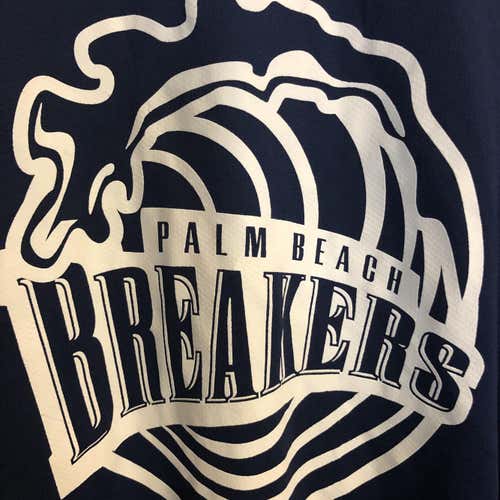 Navy Blue XL PearSox Palm Springs breakers Practice Jersey #20