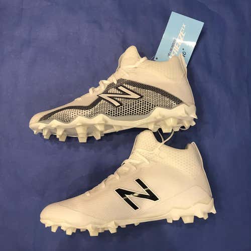 White Men's Molded Cleats New Balance