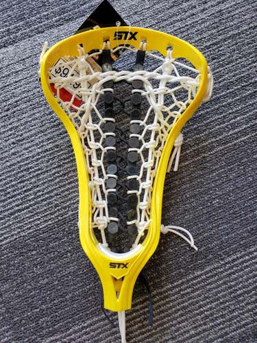New STX Crux 300 Strung Head Yellow